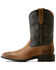 Image #5 - Ariat Men's Sport Western Boots - Broad Square Toe, Brown, hi-res