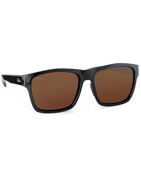 Hobie Men's Imperial Shiny Black & Copper 2" Foldable Polarized Reader Glasses , Black, hi-res