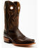 Image #1 - RANK 45® Men's Saloon Western Boots - Square Toe, Brown, hi-res