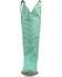 Image #4 - Dingo Women's Movin On Tall Western Boots - Round Toe, Green, hi-res