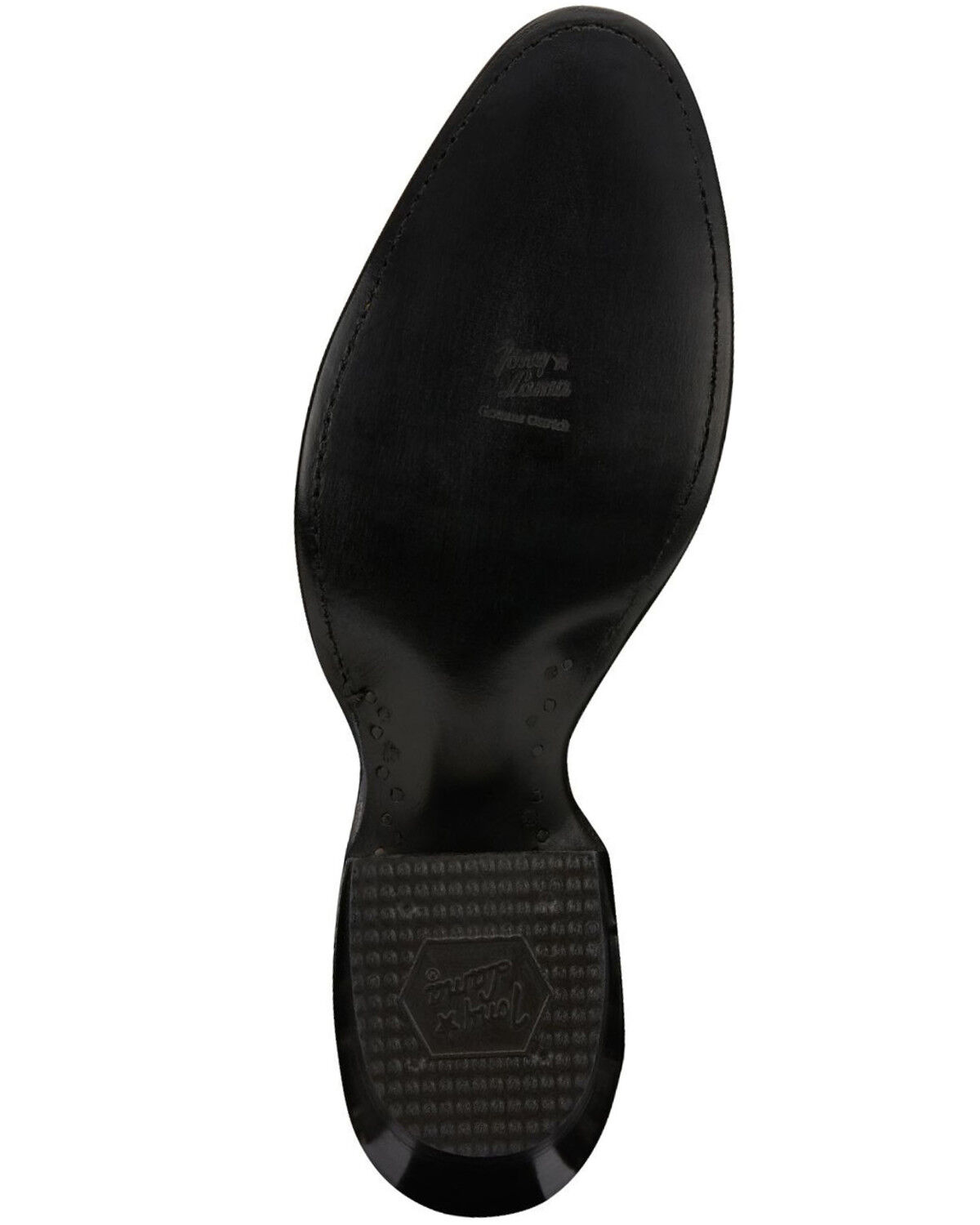 Image #7 - Tony Lama Men's McCandles Western Boots - Round Toe, Black, hi-res