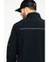 Hawx Men's Black Reflective Polar Fleece Moto Work Jacket - Tall , Black, hi-res