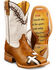 Image #1 - Tin Haul Women's Between Two Thieves & John 3:16 Western Boots - Square Toe, Brown, hi-res