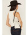 Image #1 - Myra Bag Women's Cowhide Crossbody Bag, Black/white, hi-res