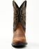Image #4 - Justin Men's Stampede Rendon Western Boots - Round Toe, Brown, hi-res