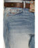Image #2 - Zach Top X Kimes Ranch Men's Light Wash Mid Rise Bootcut Rigid Denim Jeans, Light Wash, hi-res