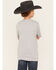 Image #4 - Ariat Boys' Steerhead Americana Short Sleeve Graphic T-Shirt, Grey, hi-res