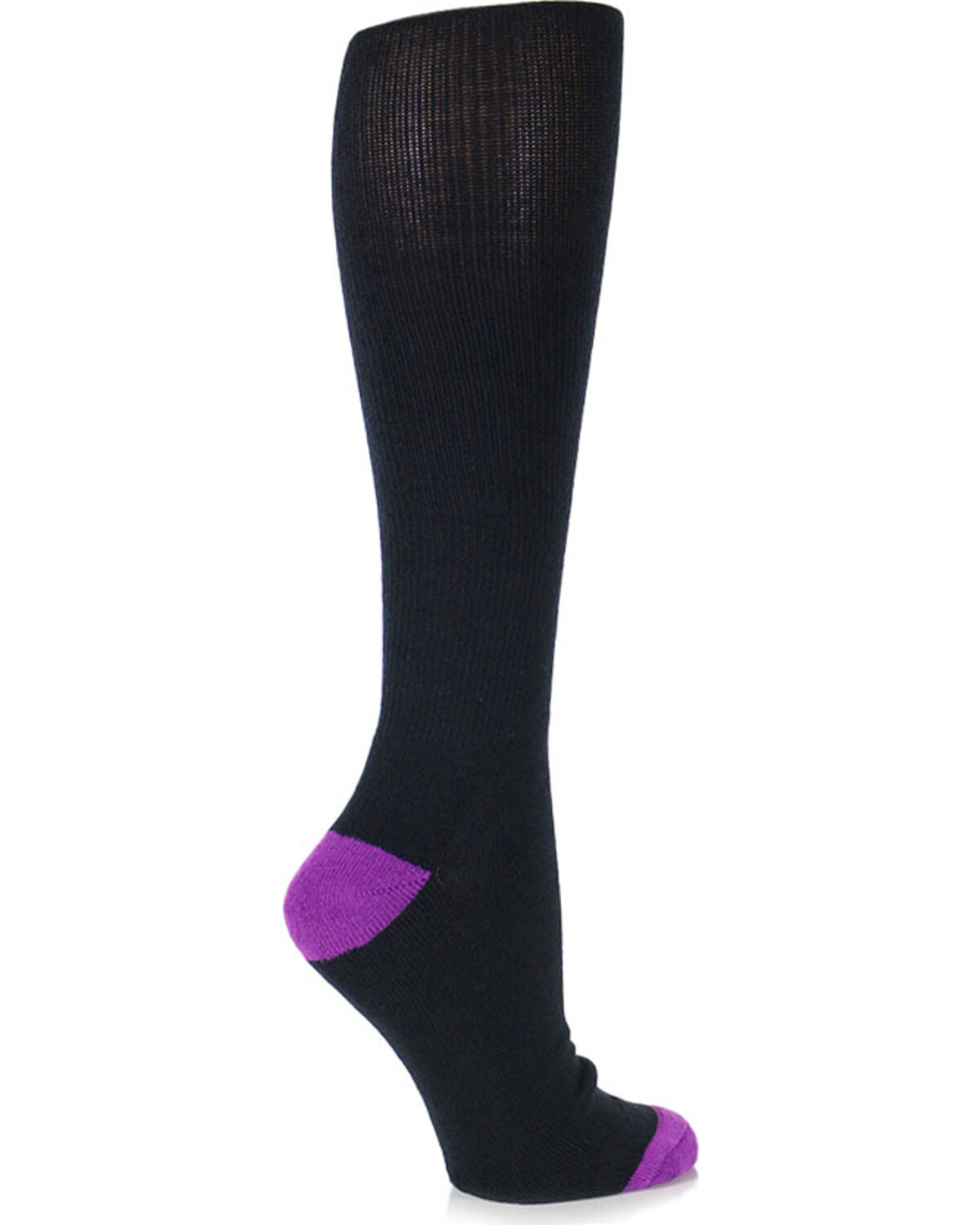 Image #2 - Shyanne Women's 3-Pair Support Crew Socks, Black, hi-res