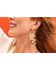 Image #2 - Ink + Alloy Women's Paige Ombre Checked Beaded Fringe Earrings, Multi, hi-res