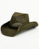 Image #1 - Shyanne Women's Sage Straw Cowboy Hat, Olive, hi-res