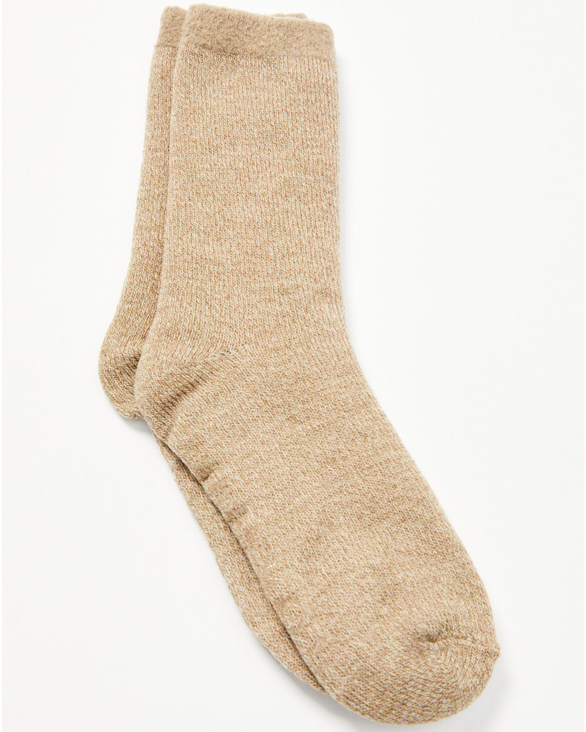 Image #1 - Cody James Men's Cozy Crew Socks, Oatmeal, hi-res