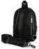Image #2 - Wrangler Women's Daenery's Winter Southwestern Knitted Sling Bag, Black, hi-res