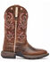Shyanne Women's Xero Gravity Lite Western Performance Boots - Broad Square Toe, Brown, hi-res