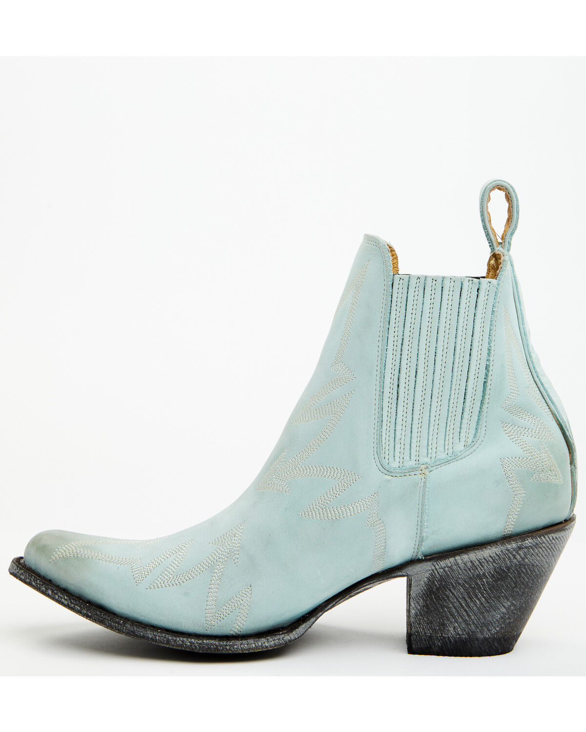 Image #3 - Yippee Ki Yay by Old Gringo Women's Vadia Booties - Round Toe, Blue, hi-res