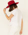 Image #4 - Cut & Paste Women's Stars & Stripes Forever Graphic Crop Tee, Ivory, hi-res