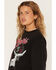 Image #2 - Coors Women's Embroidered Crew Neck Sweatshirt, Black, hi-res