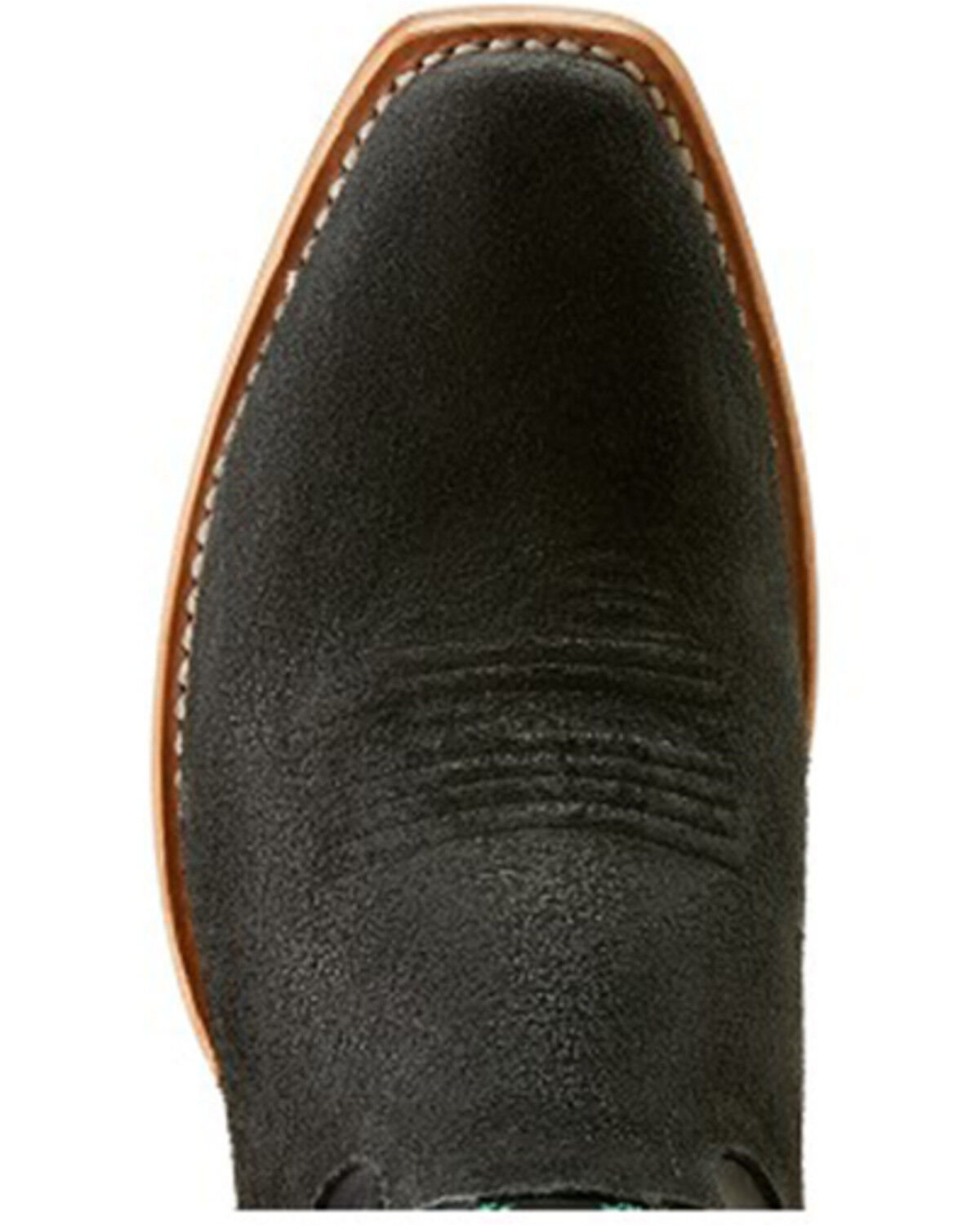 Image #4 - Ariat Men's Futurity Rider Roughout Western Boots - Square Toe, Grey, hi-res