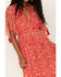 Image #3 - Cleobella Women's Laurel Floral Print Dress, Red, hi-res