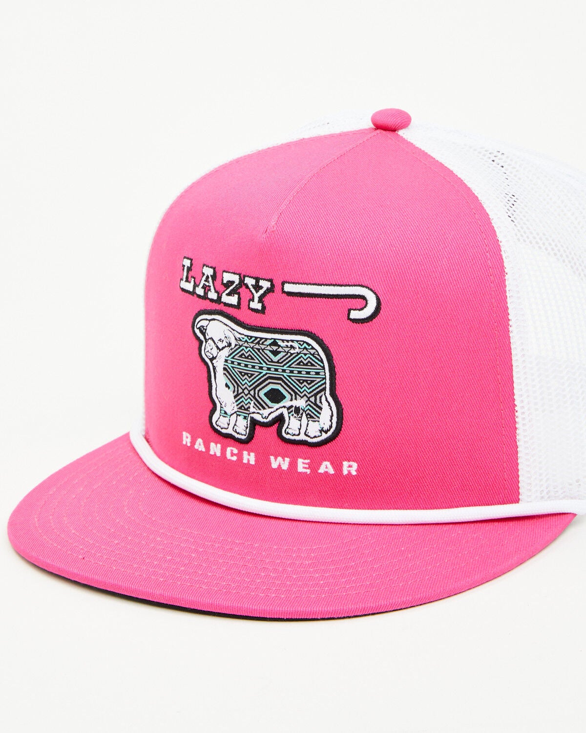 Lazy J Ranch Wear Women's Afterglow Ball Cap, Pink, hi-res