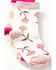 Image #3 - Shyanne Girls' Floral & Paisley 2-Pack Crew Socks, Multi, hi-res