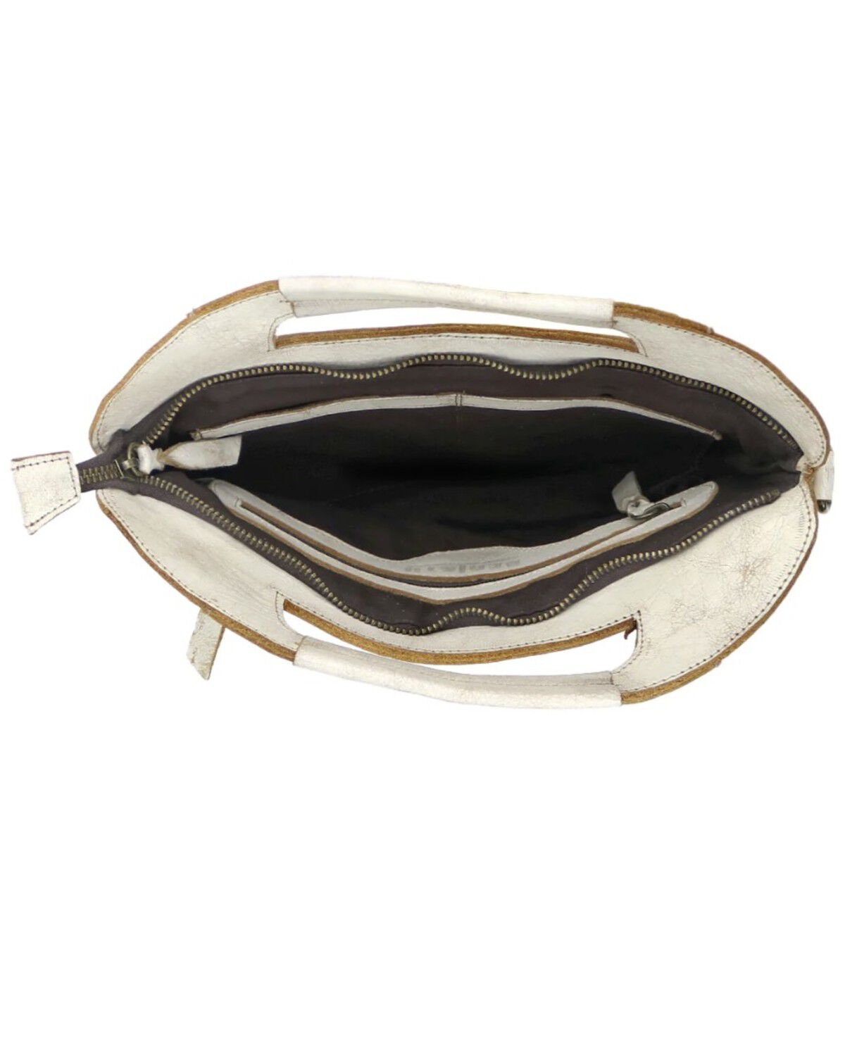 Image #3 - Bed Stu Women's Greenway Crossbody Bag, Caramel, hi-res