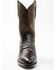 Image #4 - Cody James Black 1978® Men's Chapman Exotic Caiman Belly Western Boots - Round Toe, Chocolate, hi-res