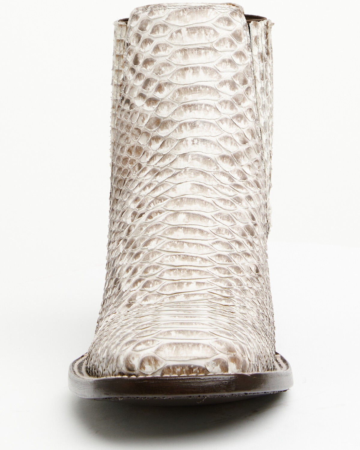 Image #5 - Cody James Men's Hash Exotic Python Western Ankle Boots - Broad Square Toe, Natural, hi-res