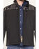 Image #3 - Hooey Men's Jackson Southwestern Color Block Softshell Jacket, Black, hi-res