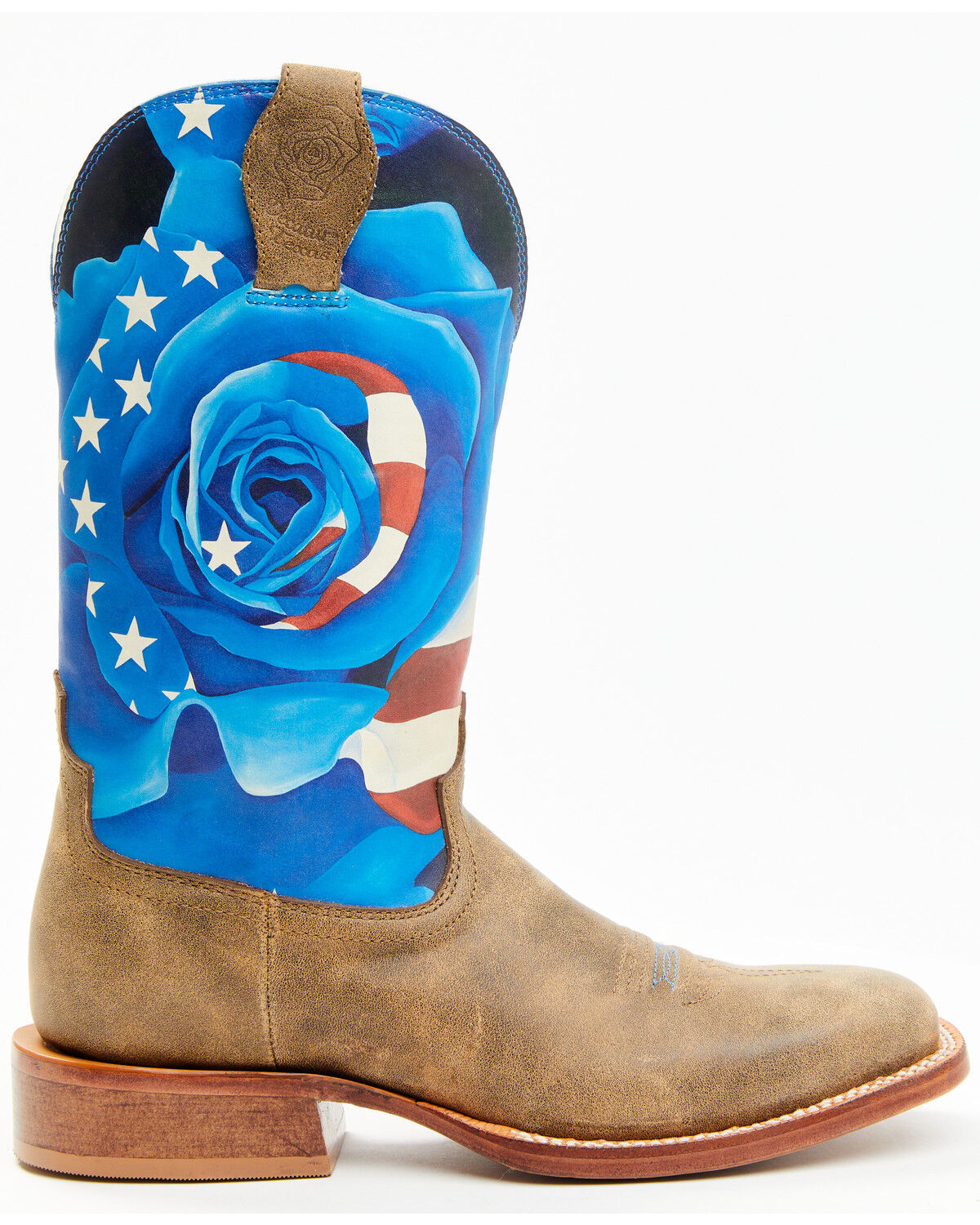 Image #2 - Twisted X Women's Olivia Bennet 11" Tech X Western Boots - Broad Square Toe, Brown, hi-res