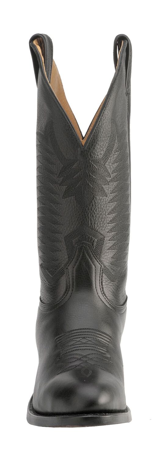 Image #4 - Boulet Men's Western Boots - Round Toe, Black, hi-res