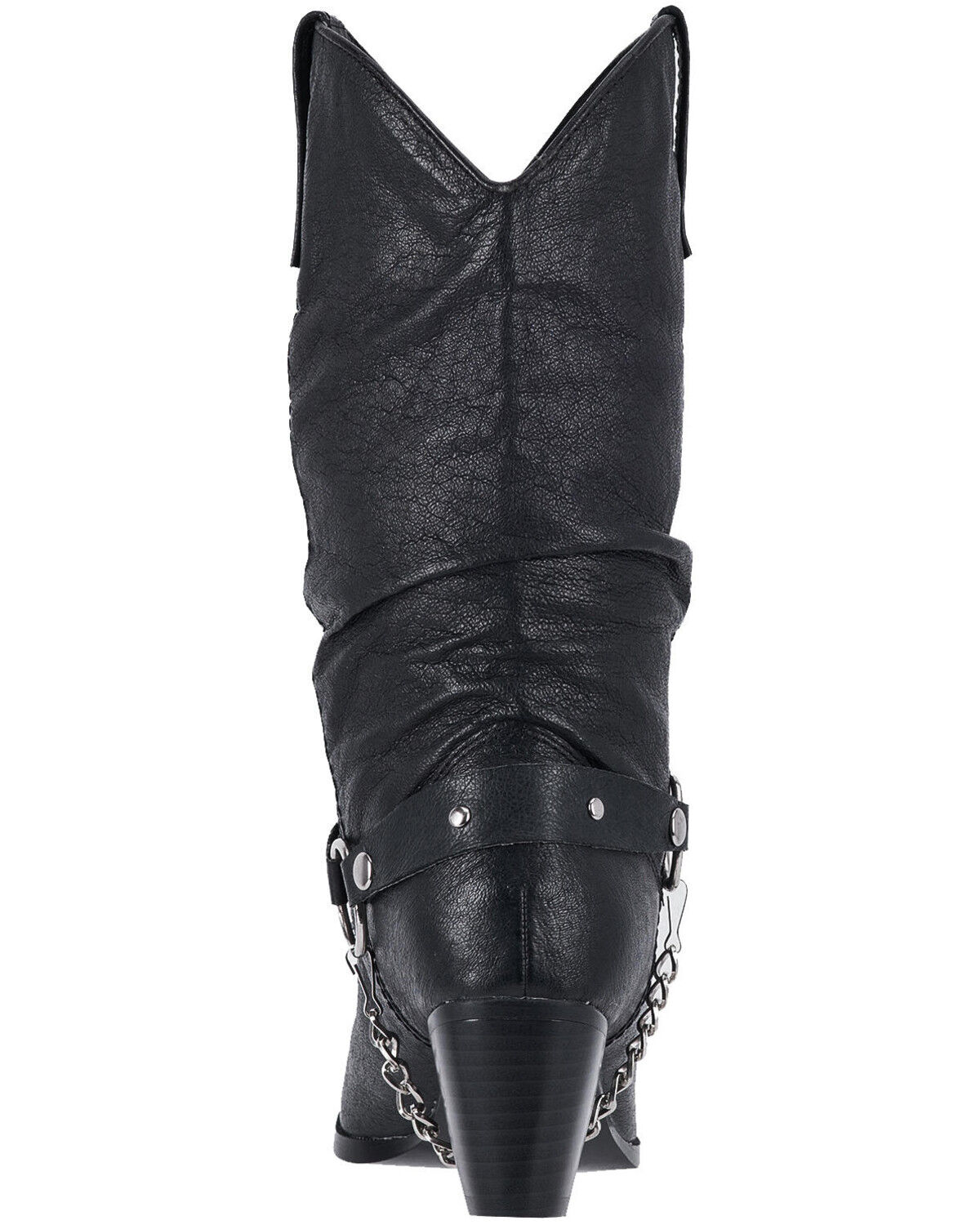 Image #4 - Dingo Women's Supple Pigskin Western Boots - Round Toe, Black, hi-res