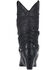 Image #4 - Dingo Women's Supple Pigskin Western Boots - Round Toe, Black, hi-res