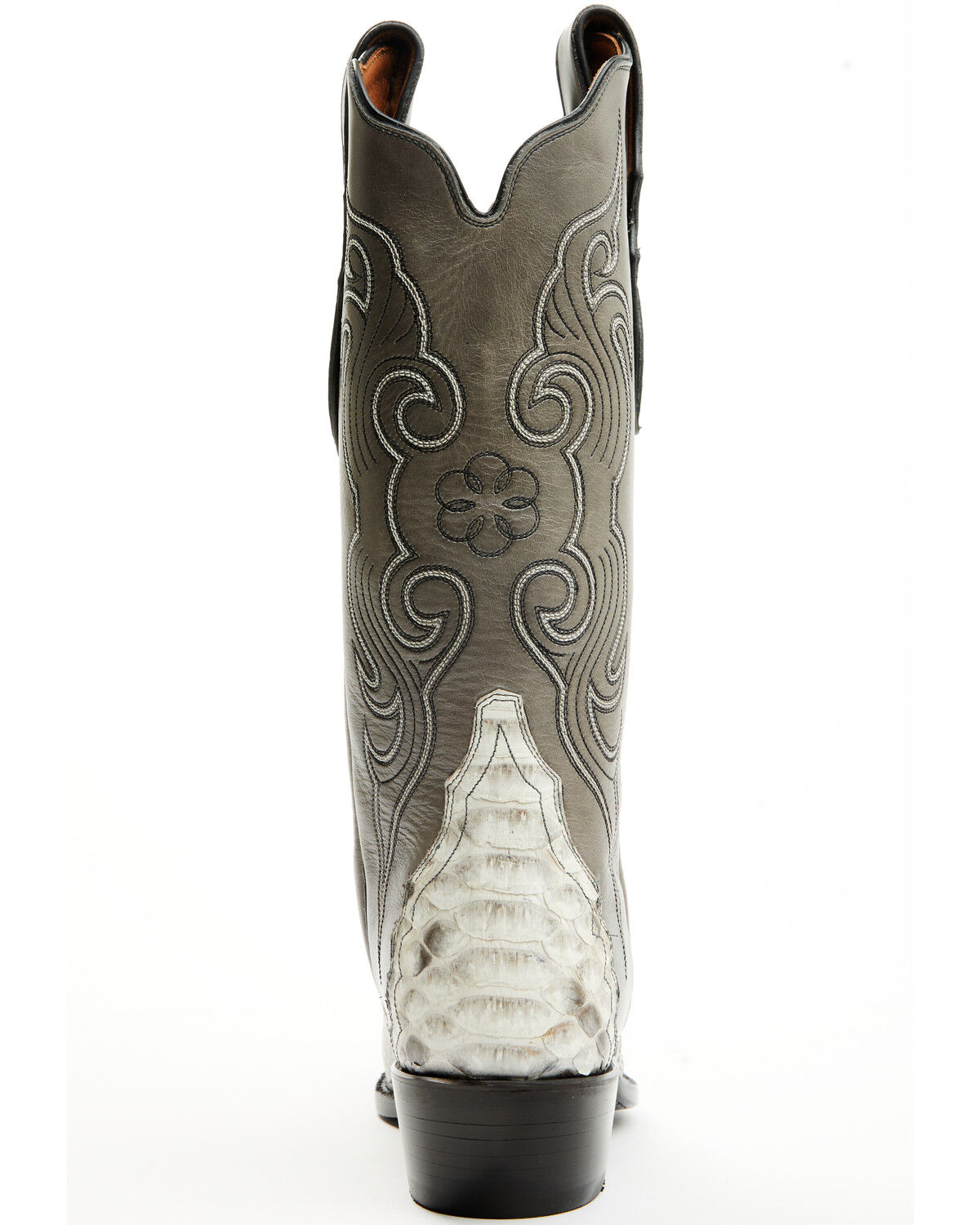 Image #5 - Tony Lama Women's Boot Barn Exclusive Exotic Python Tall Western Boots - Snip Toe, Natural, hi-res