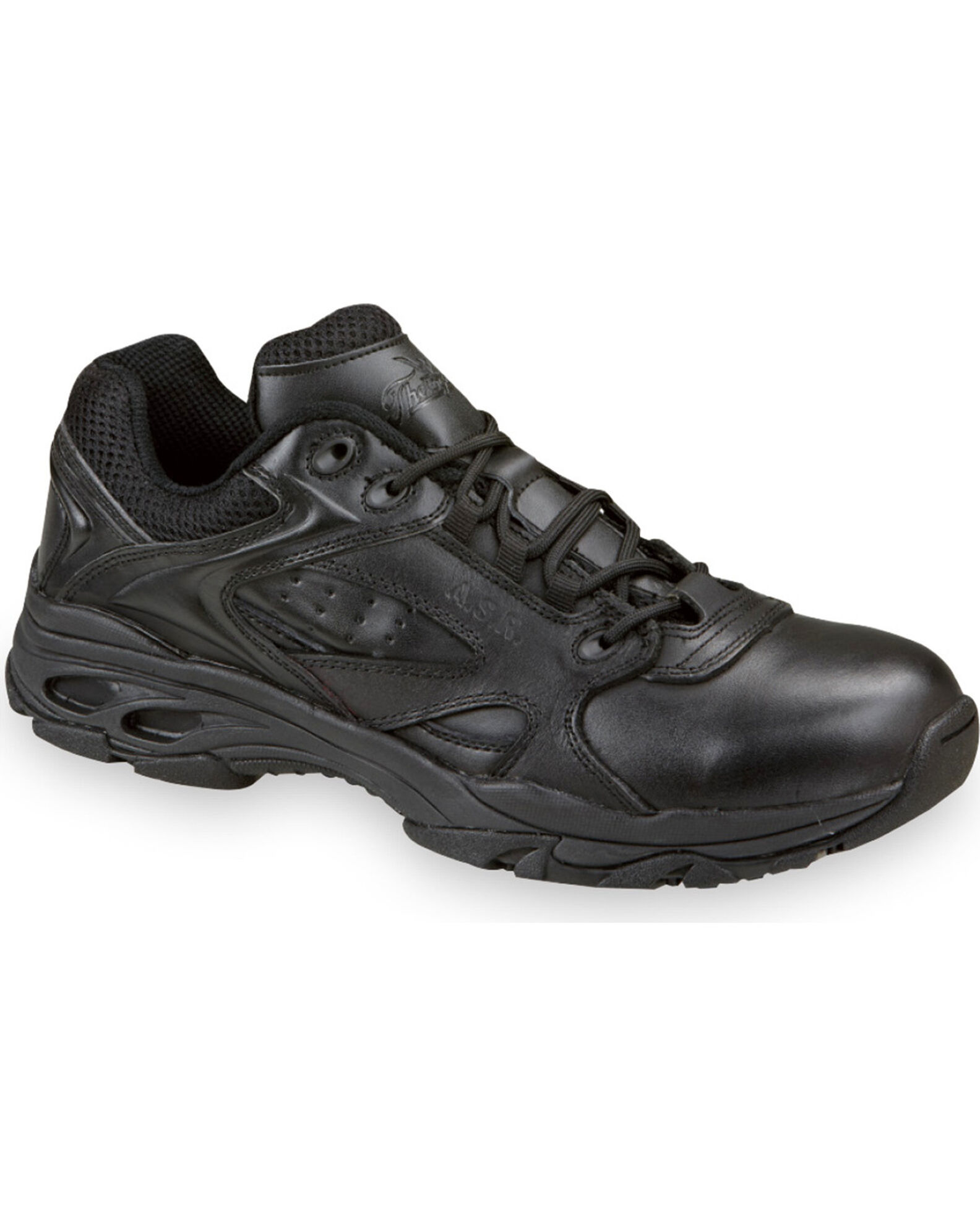 Image #1 - Thorogood Men's ASR Ultra Light Tactical Oxfords - Composite Toe, Black, hi-res