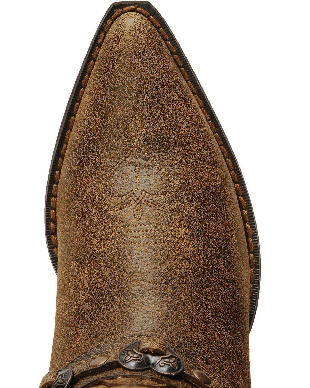 Image #6 - Durango Women's Crush Heart Harness Boots - Snip Toe, Brown, hi-res
