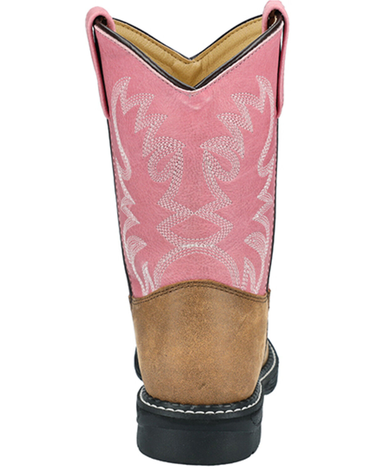 Image #5 - Smoky Mountain Girls' Buffalo Western Boots - Round Toe, Brown, hi-res