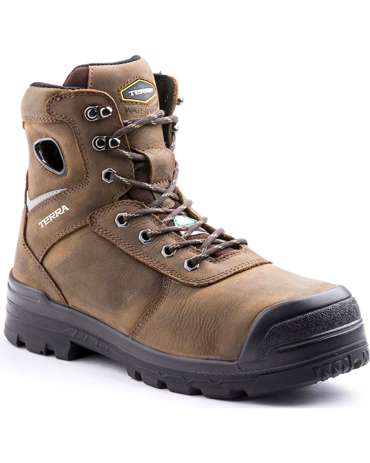 Image #1 - Terra Men's Marshal Work Boots - Composite Toe, , hi-res