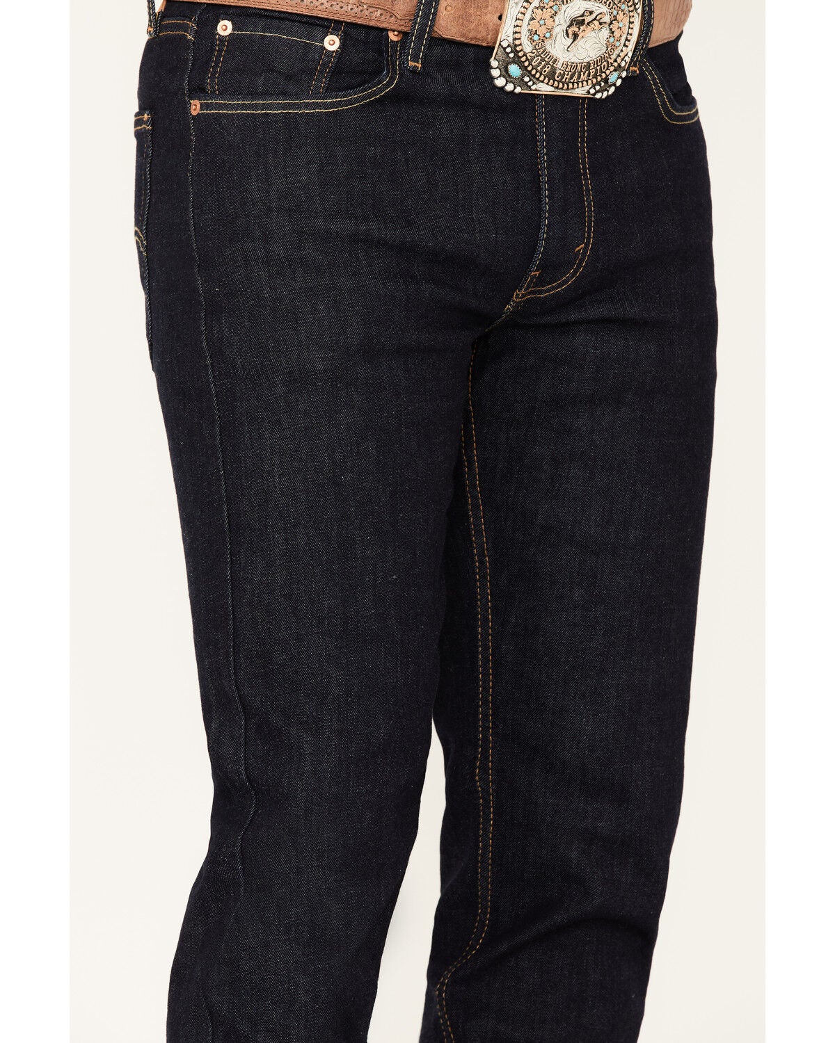 stretch regular jeans
