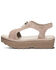 Image #3 - Bearpaw Women's Venice Platform Sandals, Beige, hi-res