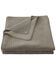HiEnd Accents Taupe Stonewashed Cotton & Velvet 3-Piece King Quilt Set , Taupe, hi-res