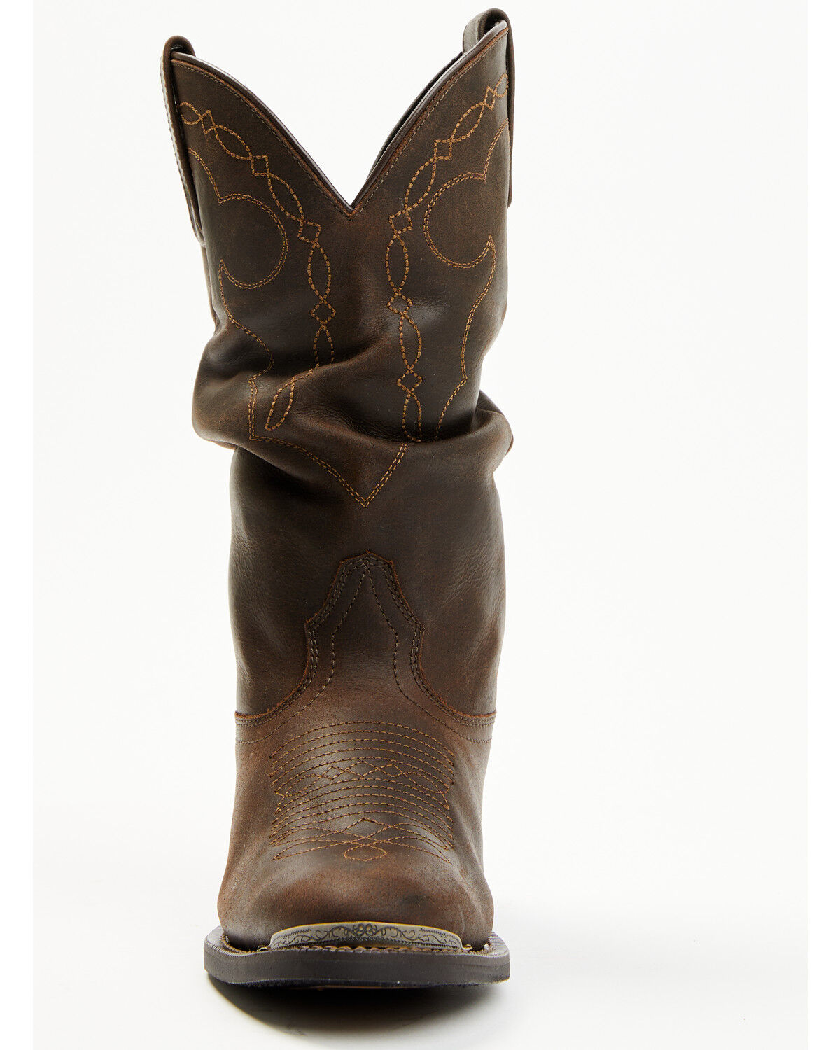Image #4 - Laredo Women's Slough Lazy River Western Boots - Square Toe, Brown, hi-res