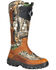 Rocky Men's King Snake Boa Waterproof Snake Boots - Soft Toe, Bark, hi-res