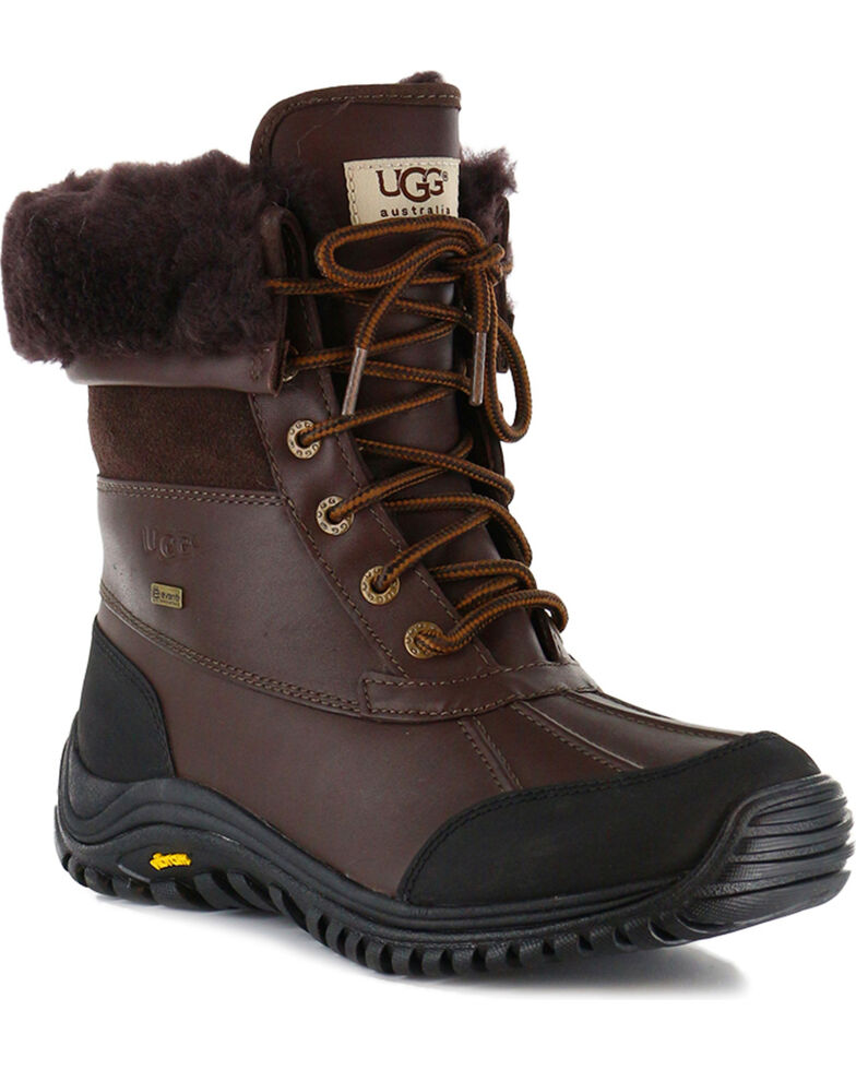 UGG® Women's Adirondack Waterproof Boots, Dark Brown, hi-res