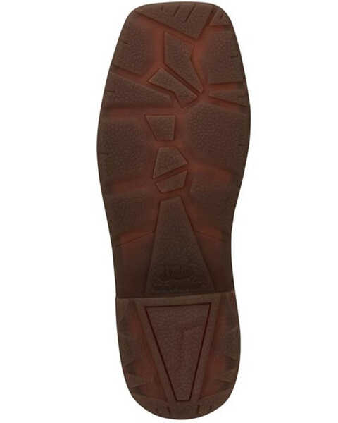 Image #7 - Justin Men's Resistor Western Work Boots - Soft Toe, Brown, hi-res