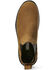 Ariat Men's Turbo Chelsea Waterproof Work Boots - Carbon Toe, Brown, hi-res