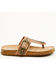 Image #2 - Very G Women's Texas Embossed Sandals, Tan, hi-res