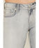 Image #4 - Miss Me Women's Light Wash Mid Rise Bootcut Stretch Denim Jeans, Light Wash, hi-res