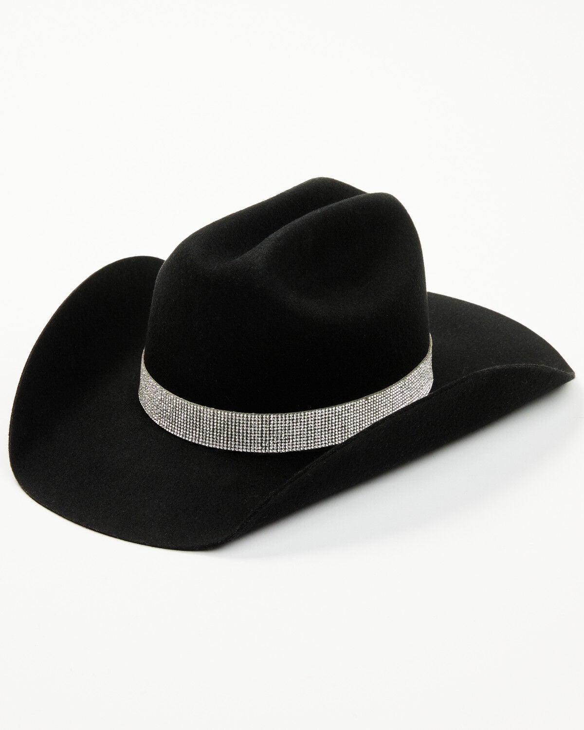 Idyllwind Women's Saddlebrook Rhinestone Felt Cowboy Hat, Black, hi-res