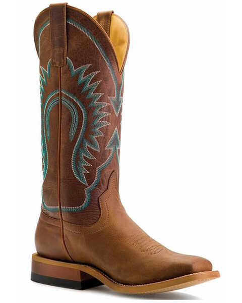 Macie Bean Women's A Perfect Tan Western Boots - Square Toe, Brown, hi-res