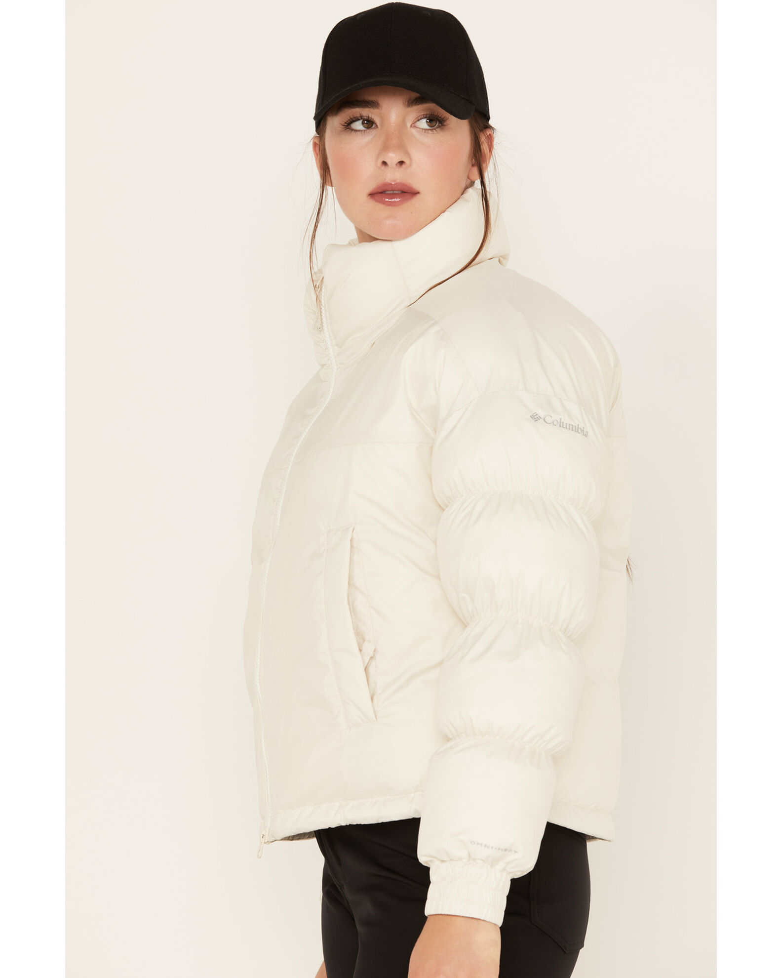 Image #2 - Columbia Women's Pike Lake Cropped Jacket, Ivory, hi-res